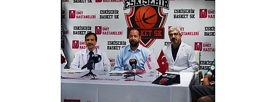 Eskişehir Basket’in Yeni Sezonda Sağlık Sponsoru Geçen Sene Olduğu Gibi Yine Özel Ümit Hastanesi Oldu.