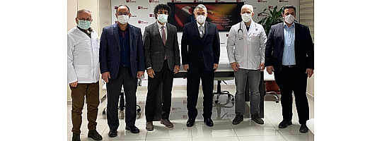 Eskişehir Valisi Erol AYYILDIZ, MÜSİAD Başkanı Hakan DUMAN ve MÜSİAD Yönetimi Özel Ümit Hastaneleri’ne ziyarette bulundular.